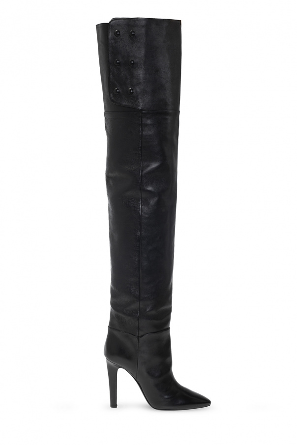 Giselle over the on sale knee boot coach